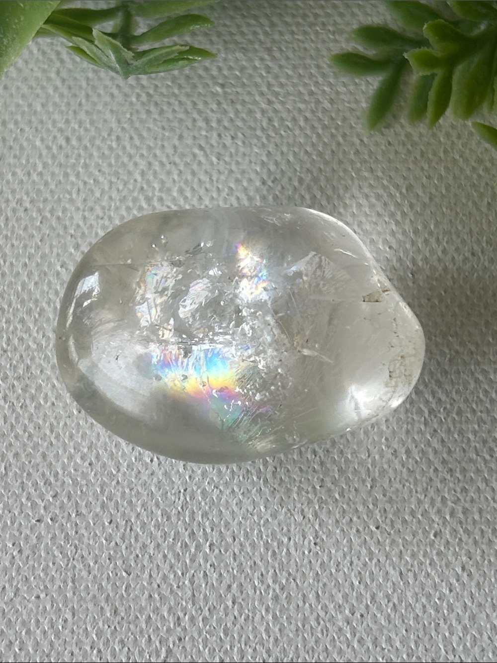 💎 Clear Quartz Crystal Tumbled Stone - 20g
